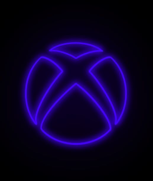 Neon Xbox Logo