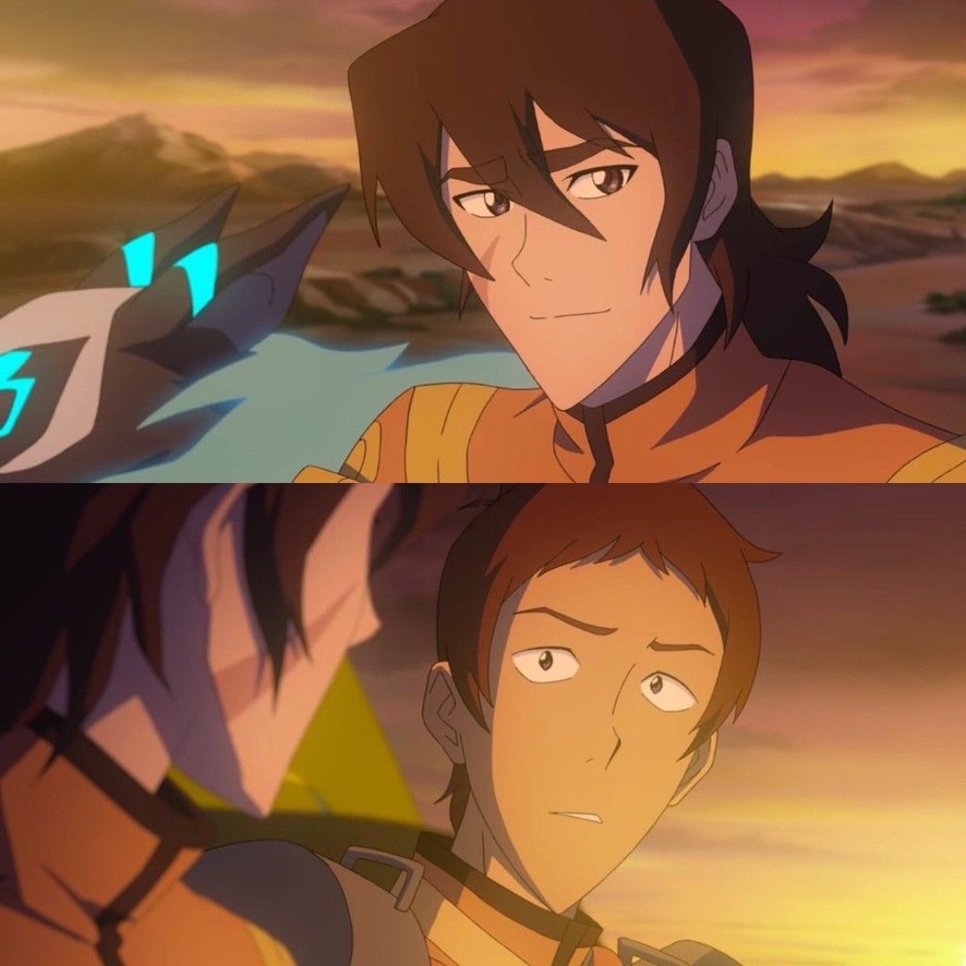 Keith and Lance from Voltron