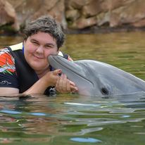 Me with Dolphin